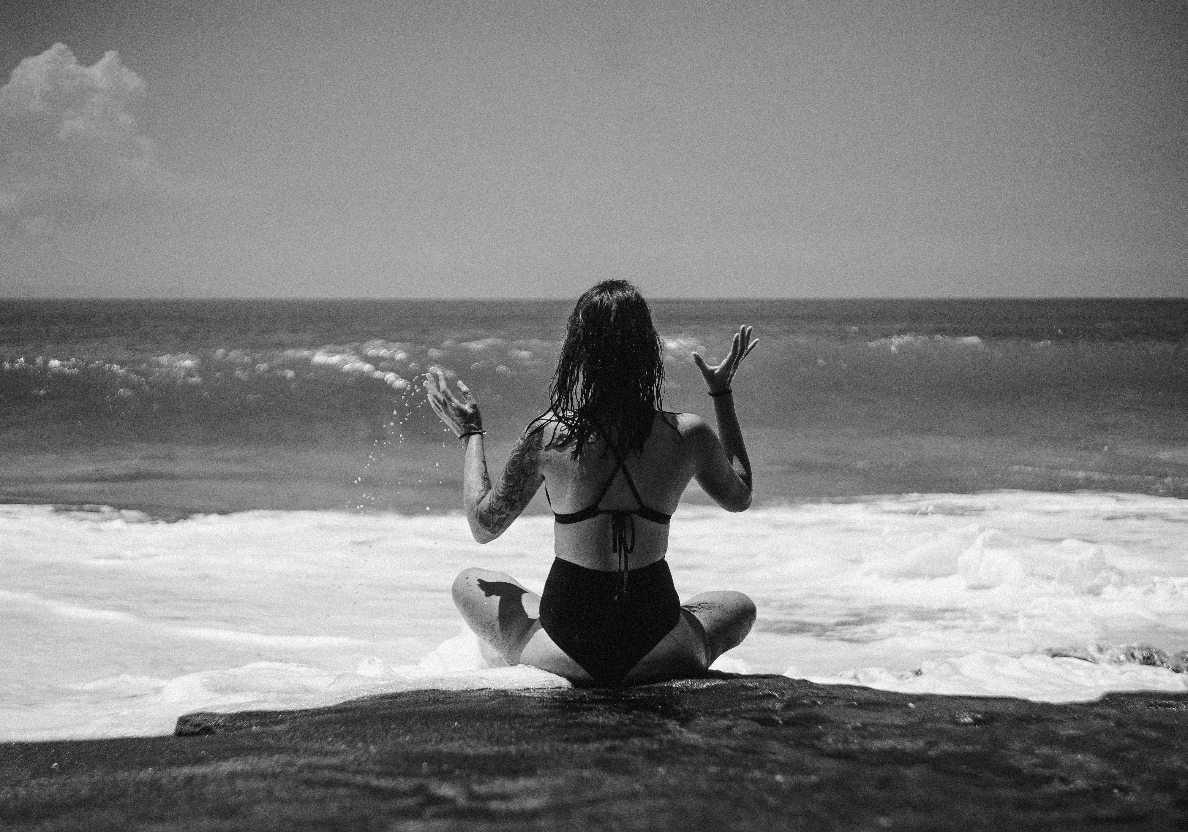 Physical restoration at the Bali ocean — release and renewal