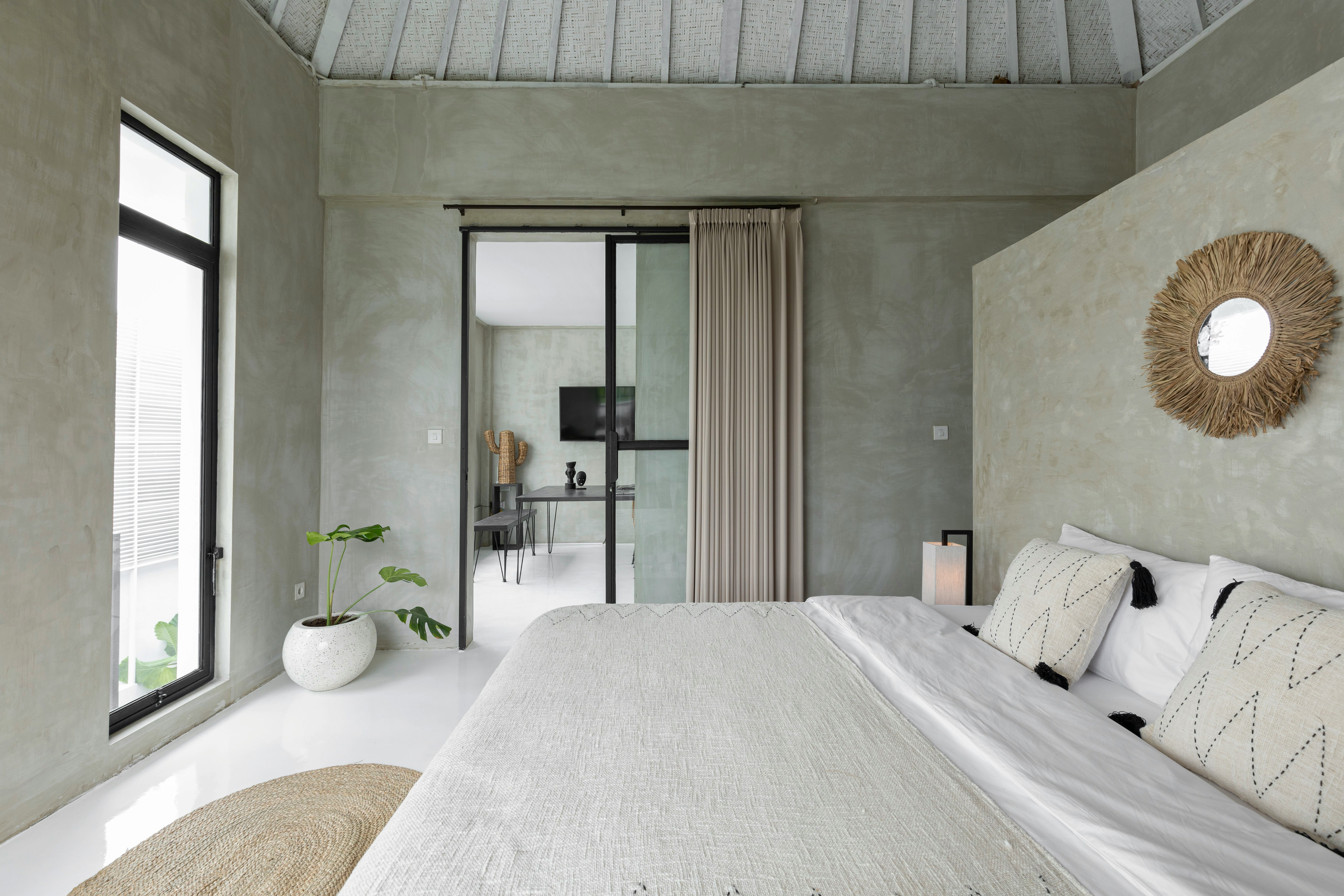 Private Bali villa bedroom